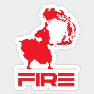 Fire Sticker